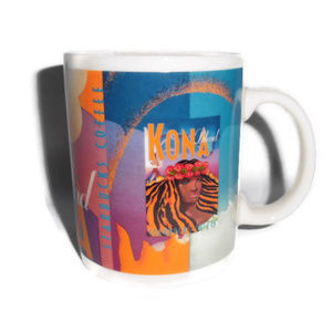 Starbucks Kona Coffee Mug City Hawaii 2001